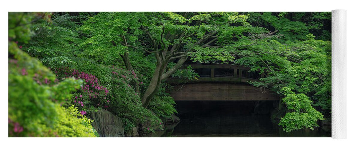 Gardens of Tokyo V - Yoga Mat