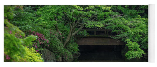 Gardens of Tokyo V - Yoga Mat