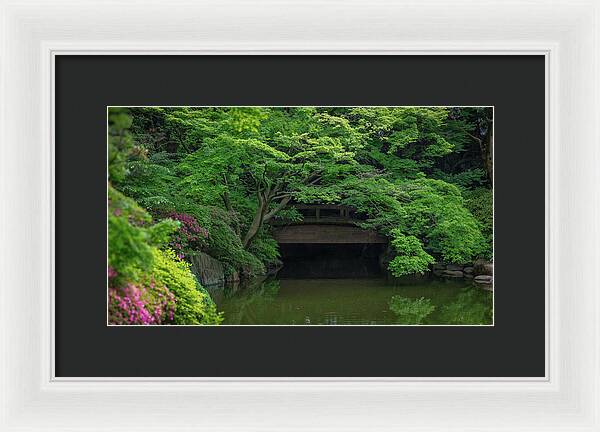 Gardens of Tokyo V - Framed Print
