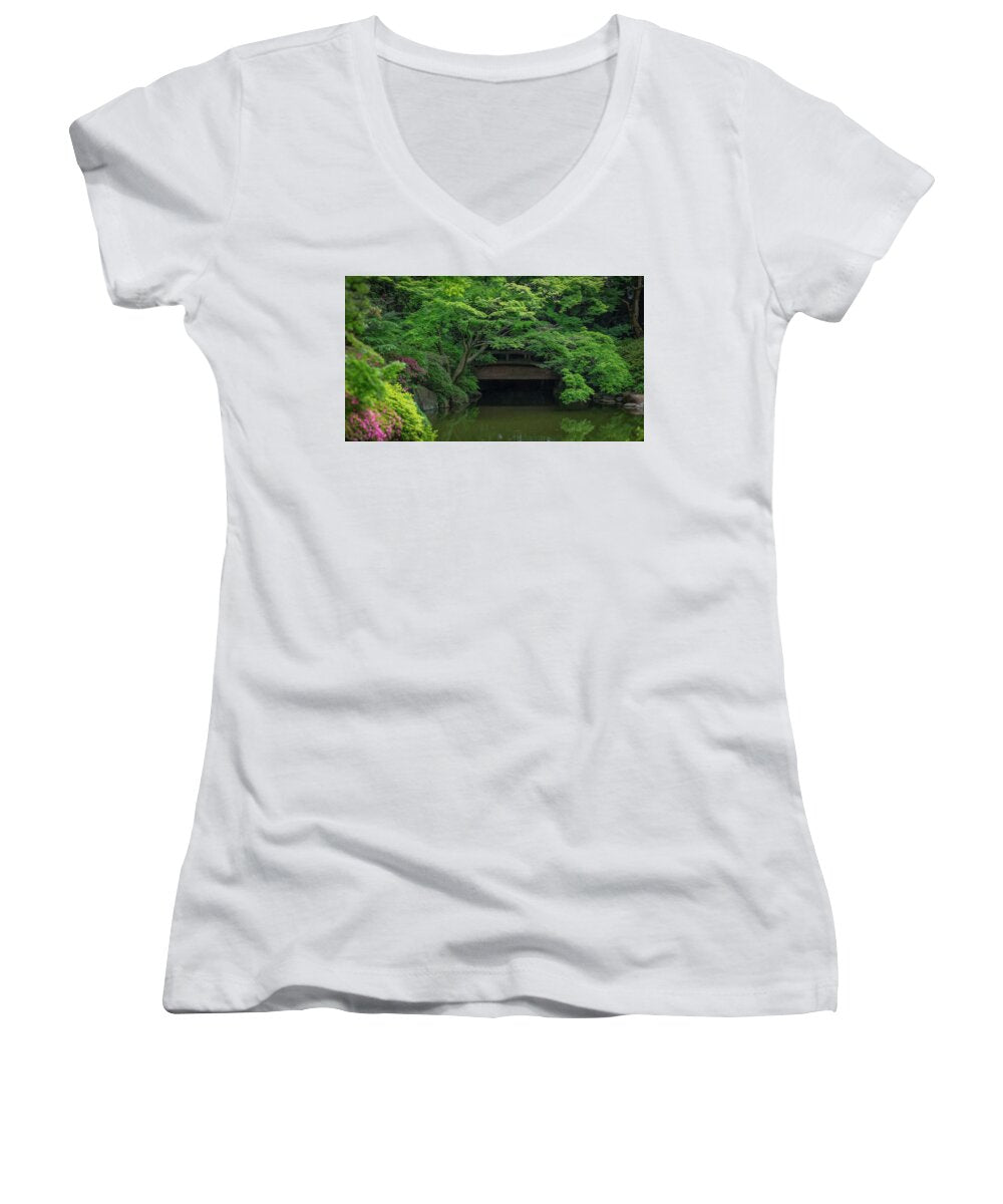 Gardens of Tokyo V - Women's V-Neck