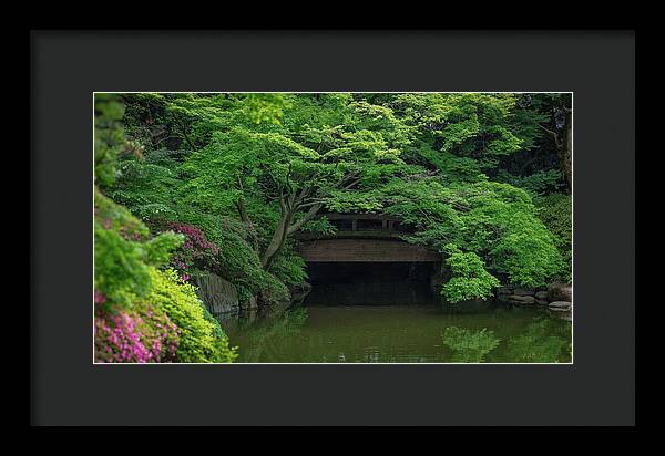 Gardens of Tokyo V - Framed Print