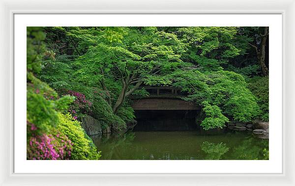 Gardens of Tokyo V - Framed Print