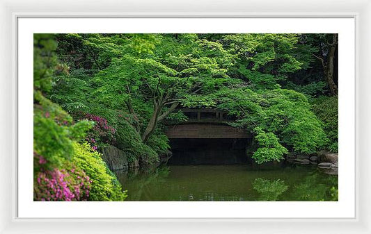 Gardens of Tokyo V - Framed Print