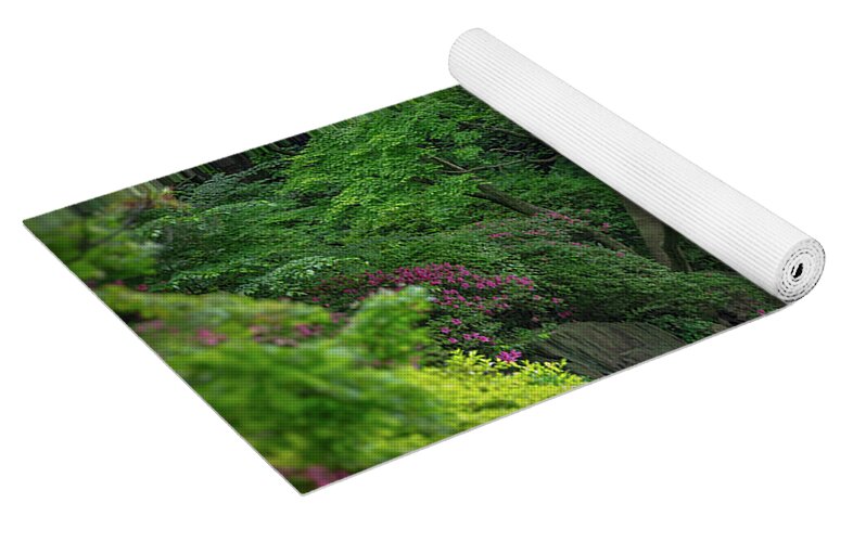 Gardens of Tokyo V - Yoga Mat