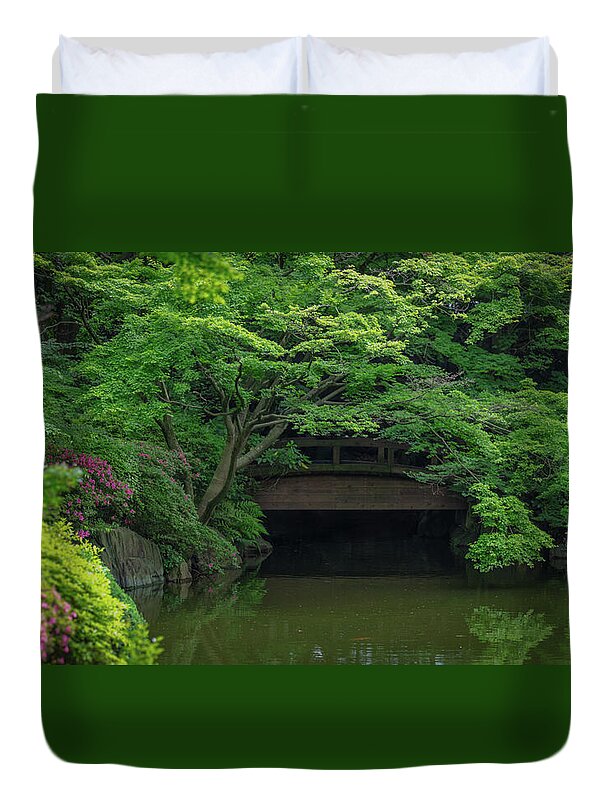 Gardens of Tokyo V - Duvet Cover