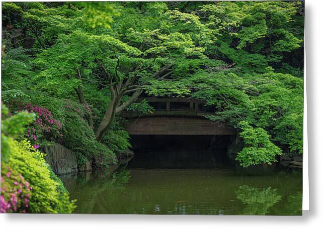 Gardens of Tokyo V - Greeting Card