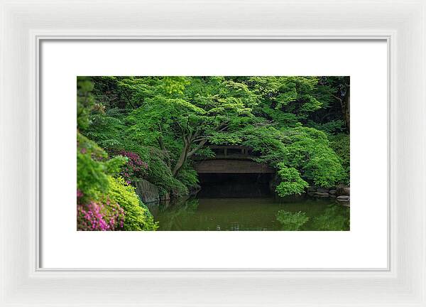 Gardens of Tokyo V - Framed Print