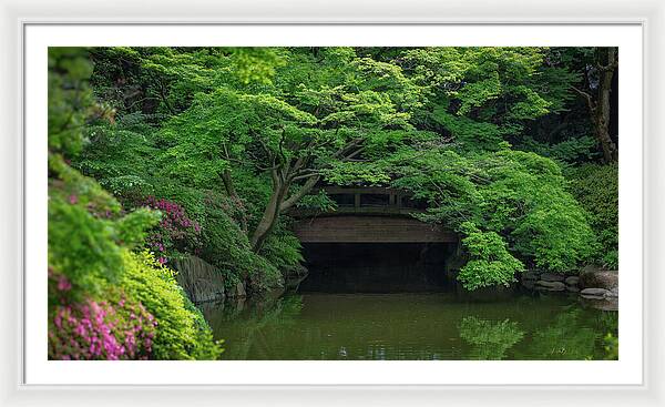 Gardens of Tokyo V - Framed Print