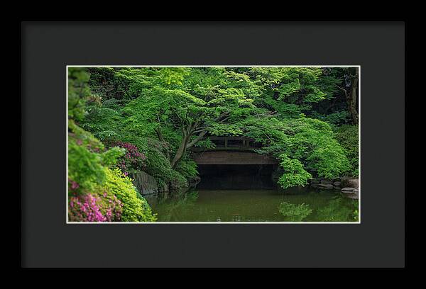 Gardens of Tokyo V - Framed Print