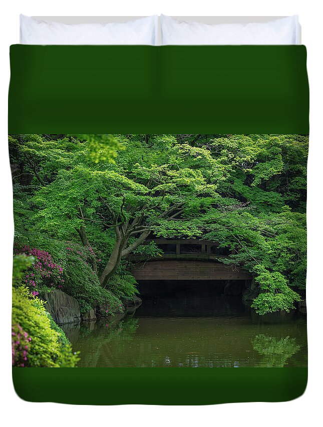 Gardens of Tokyo V - Duvet Cover