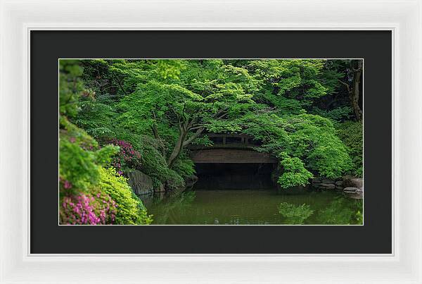 Gardens of Tokyo V - Framed Print
