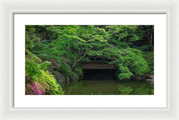 Gardens of Tokyo V - Framed Print