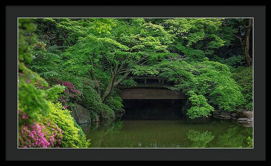 Gardens of Tokyo V - Framed Print