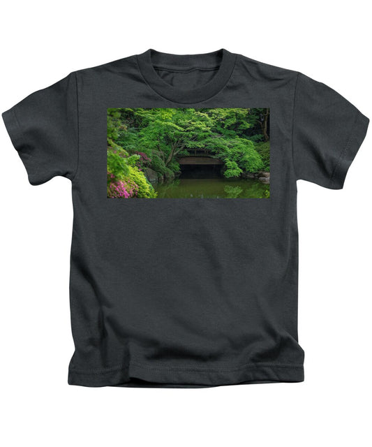 Gardens of Tokyo V - Kids T-Shirt