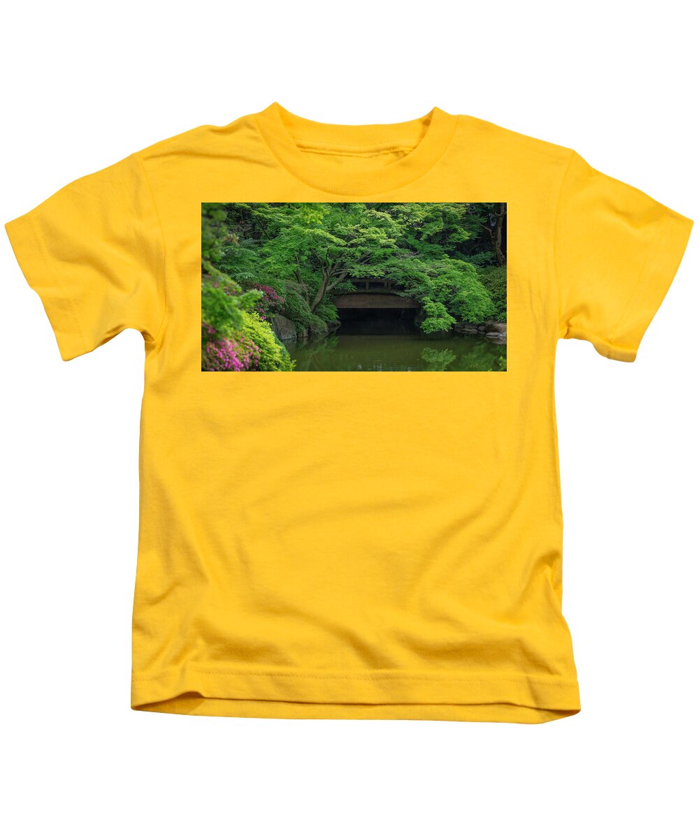 Gardens of Tokyo V - Kids T-Shirt