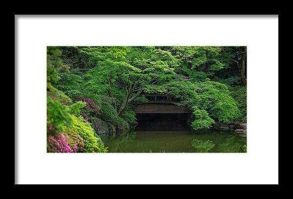 Gardens of Tokyo V - Framed Print