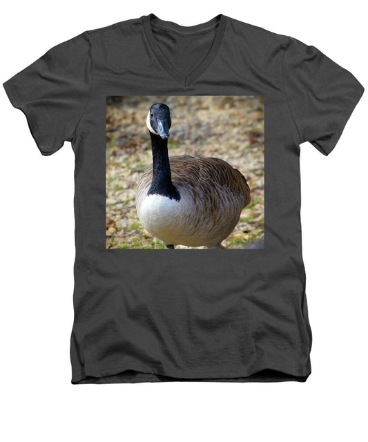 Lake Rim Goose - Men's V-Neck T-Shirt