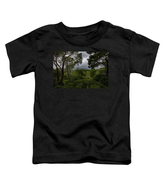 Hillside View from Spain Castle Gardens - Toddler T-Shirt
