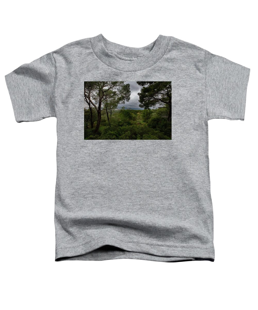 Hillside View from Spain Castle Gardens - Toddler T-Shirt