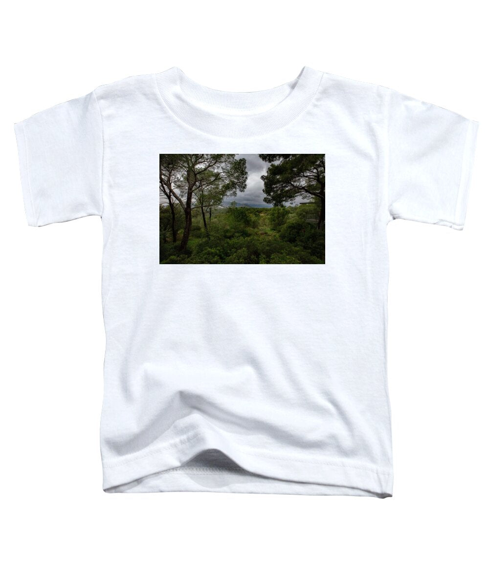 Hillside View from Spain Castle Gardens - Toddler T-Shirt