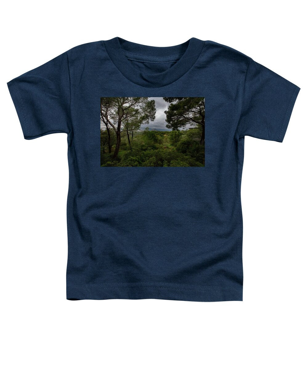 Hillside View from Spain Castle Gardens - Toddler T-Shirt
