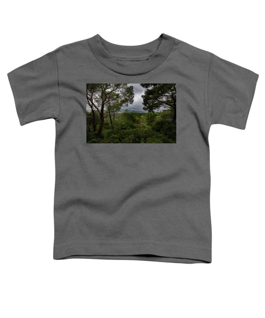 Hillside View from Spain Castle Gardens - Toddler T-Shirt