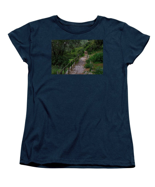 Hillside View from Spain Castle Gardens III - Women's T-Shirt (Standard Fit)