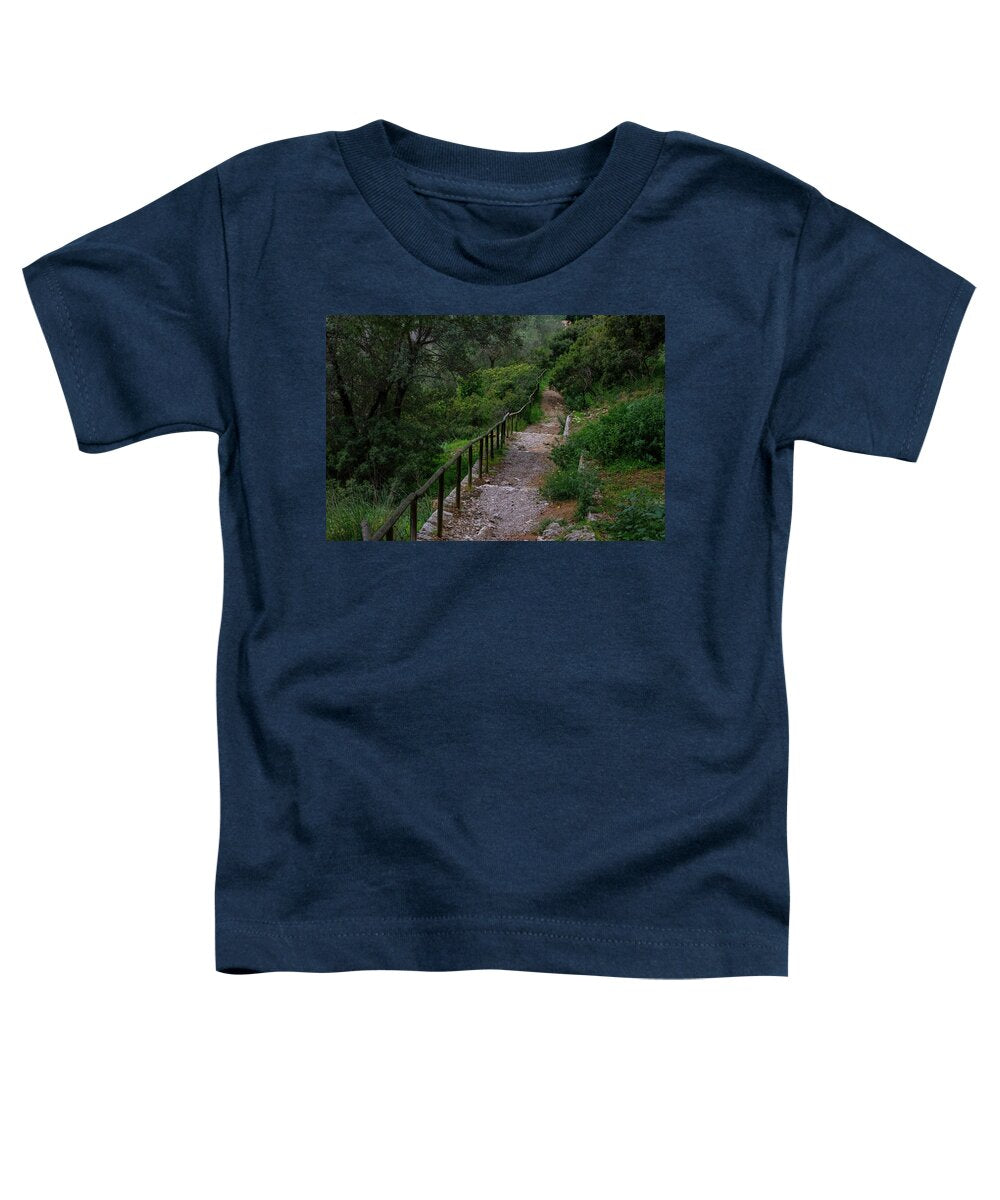Hillside View from Spain Castle Gardens III - Toddler T-Shirt
