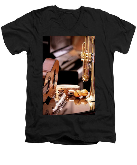Jam Session - Men's V-Neck T-Shirt
