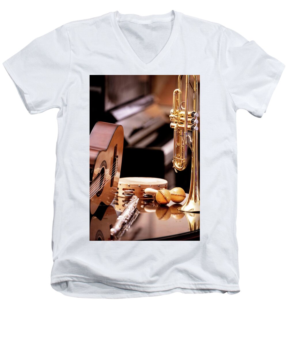 Jam Session - Men's V-Neck T-Shirt