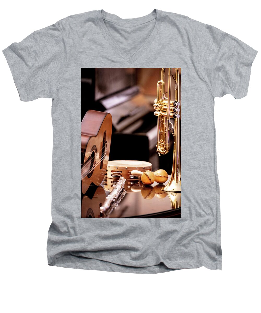 Jam Session - Men's V-Neck T-Shirt