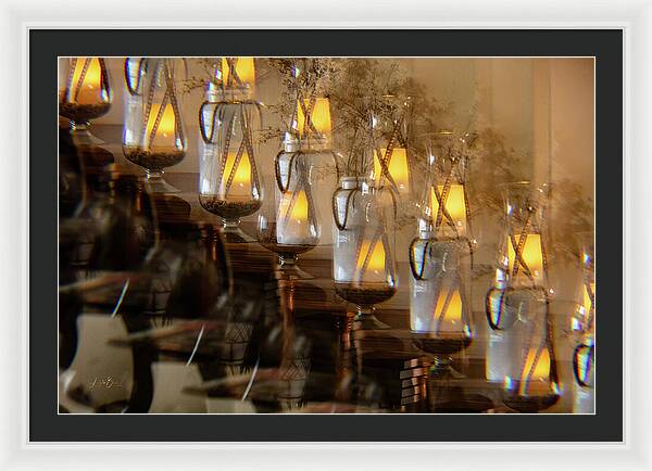 Kaleido Slope - Framed Print