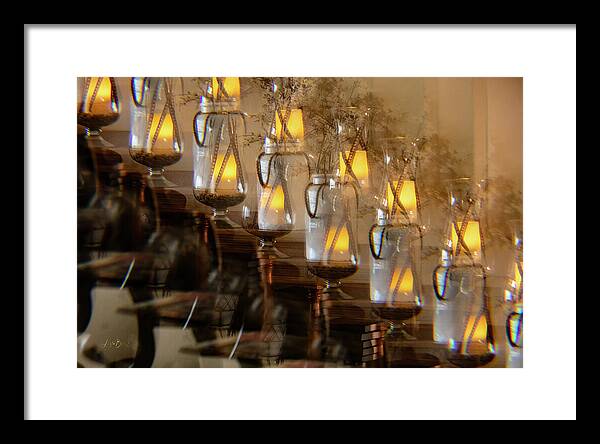 Kaleido Slope - Framed Print