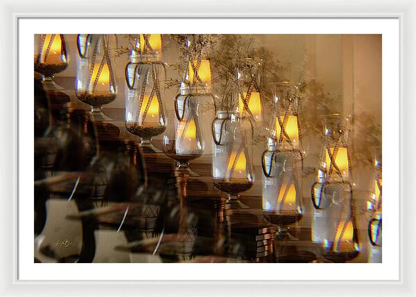 Kaleido Slope - Framed Print