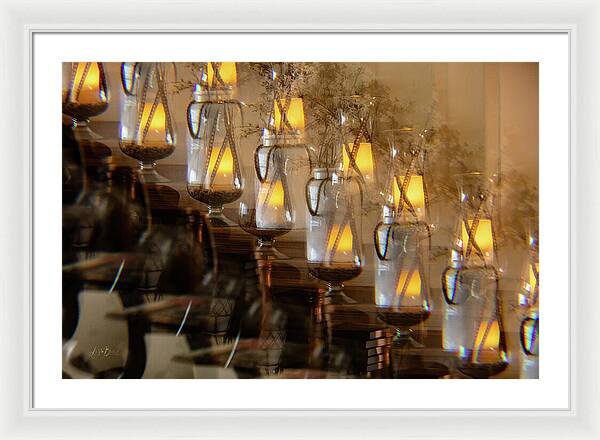 Kaleido Slope - Framed Print