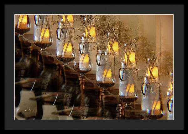 Kaleido Slope - Framed Print