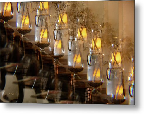 Kaleido Slope - Metal Print