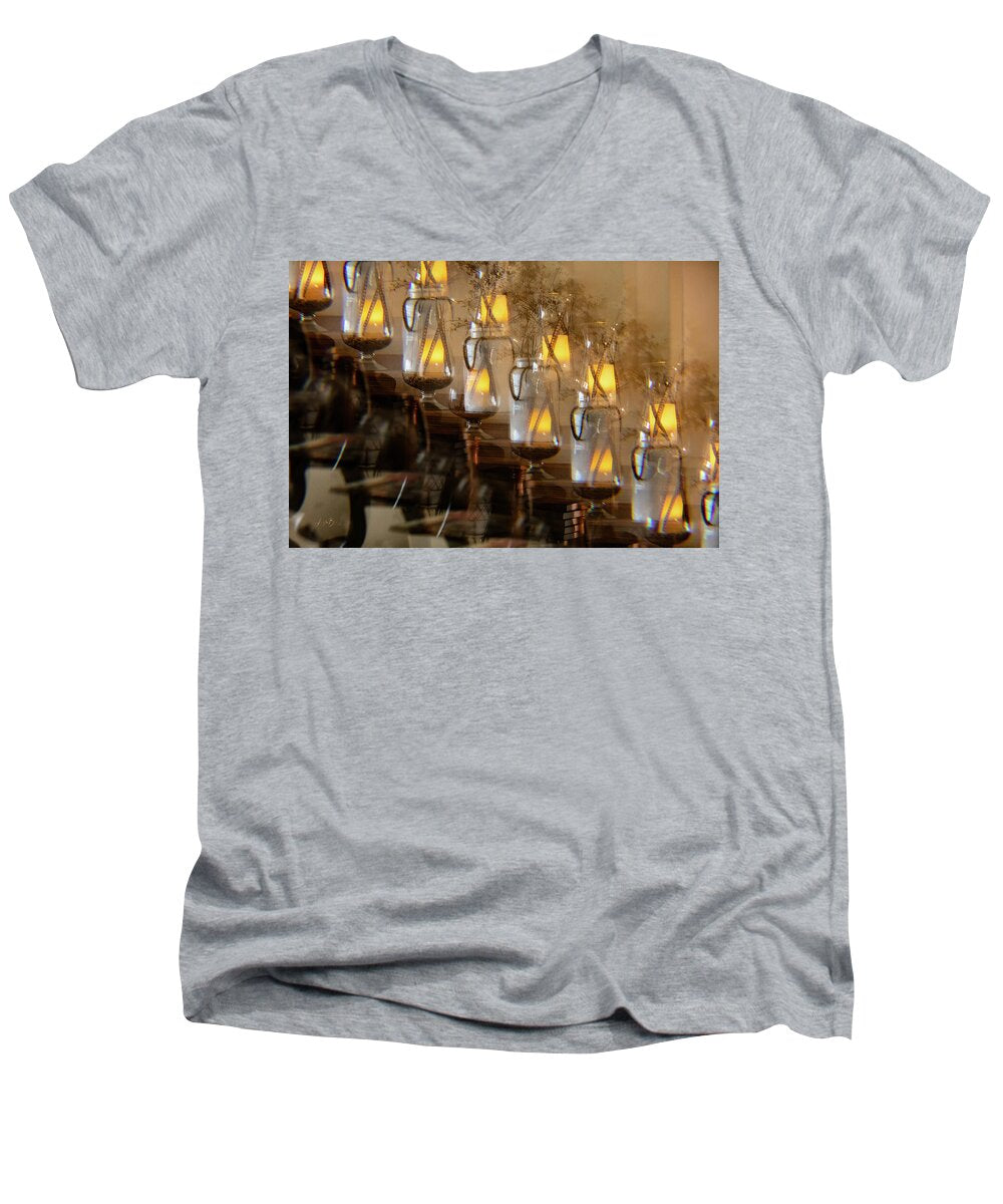 Kaleido Slope - Men's V-Neck T-Shirt