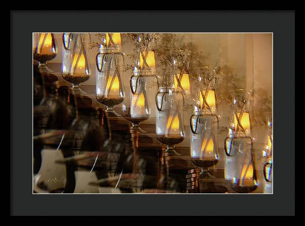 Kaleido Slope - Framed Print