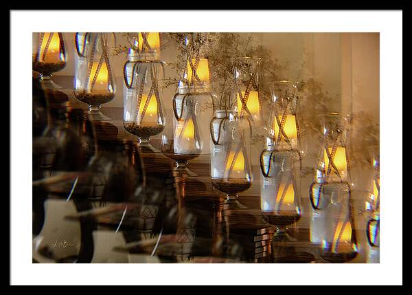 Kaleido Slope - Framed Print