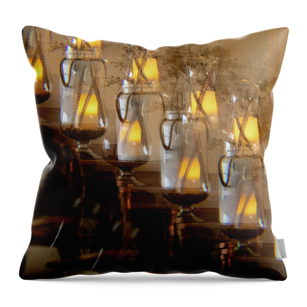 Kaleido Slope - Throw Pillow