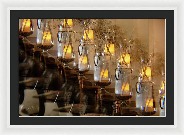 Kaleido Slope - Framed Print