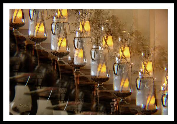 Kaleido Slope - Framed Print