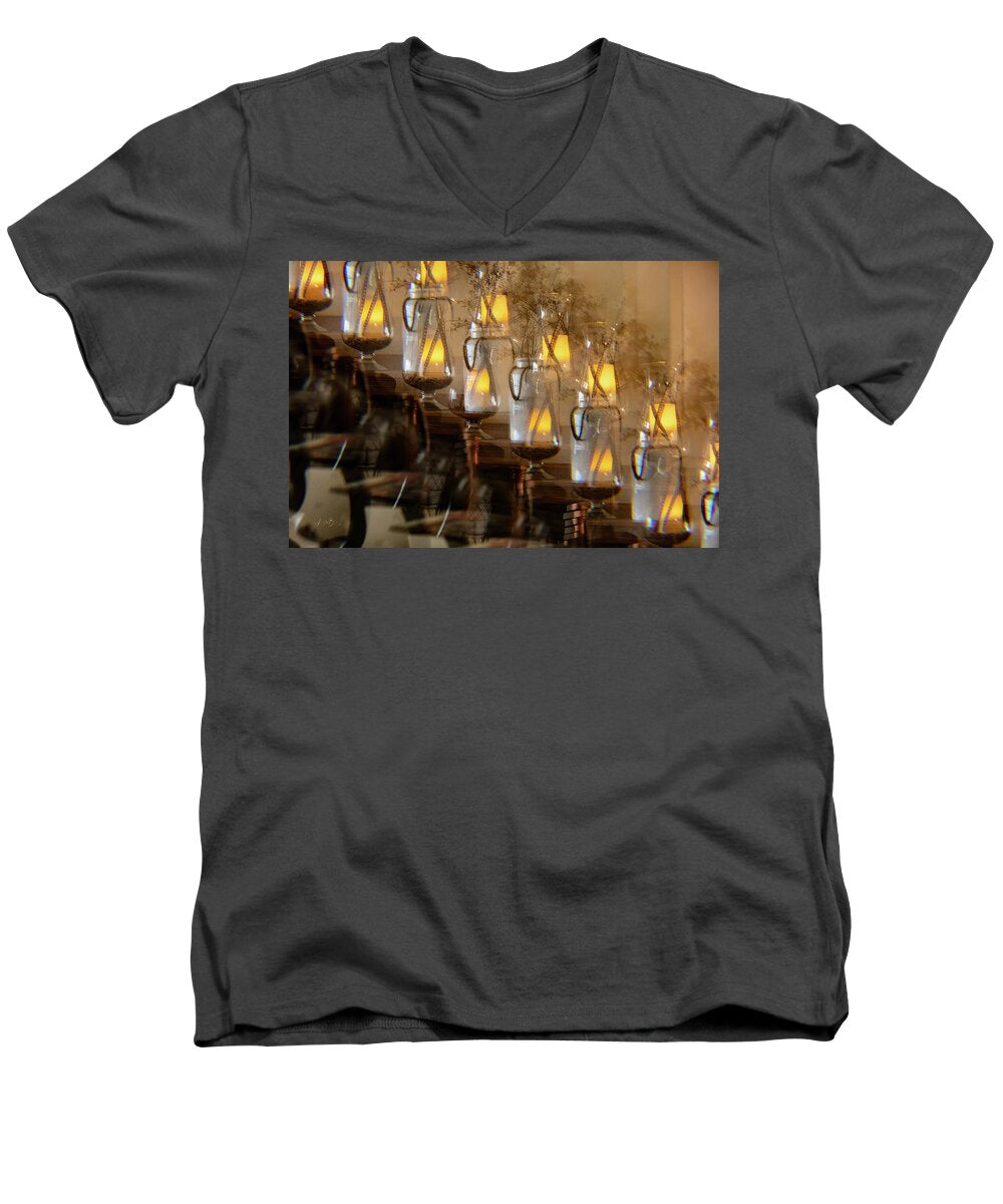 Kaleido Slope - Men's V-Neck T-Shirt