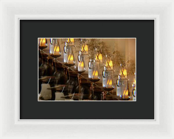 Kaleido Slope - Framed Print