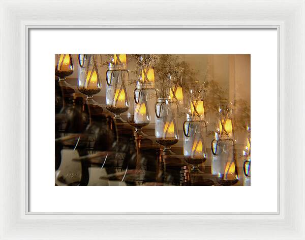 Kaleido Slope - Framed Print