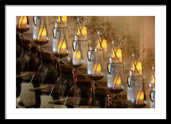 Kaleido Slope - Framed Print