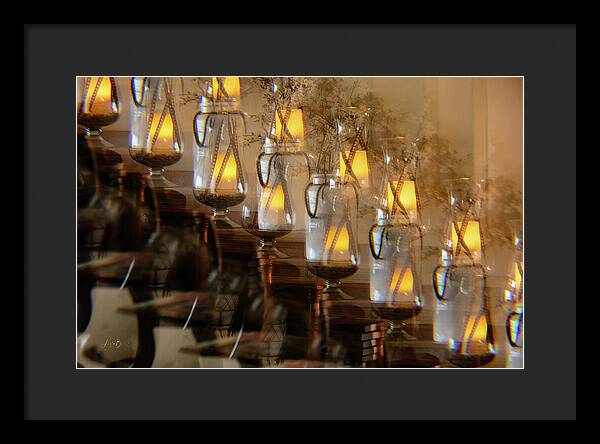 Kaleido Slope - Framed Print