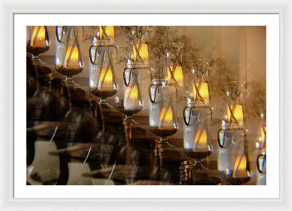 Kaleido Slope - Framed Print