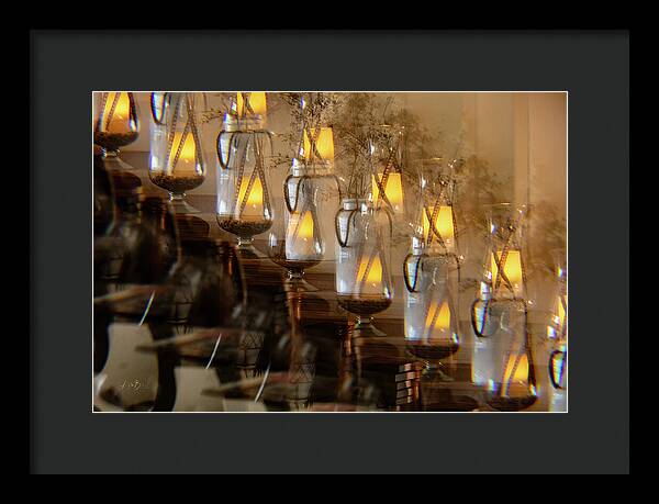 Kaleido Slope - Framed Print